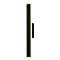 Harper Living 17 Watts LED Wall Light, IP54 Weatherproof, Sand Black Finish, Indoor/Outdoor 62.5cm Height, 3000K - thumbnail 1