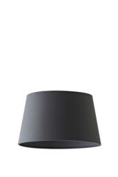 ValueLights Aspen Grey Tapered Easy Fit Pendant Lamp Shade in Pale Grey - Size: Medium - thumbnail 6