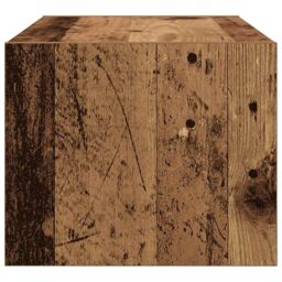 Berkfield Home TV Cabinets 2 pcs Old Wood 60x31x25.5 cm Engineered Wood in Brown - thumbnail 8