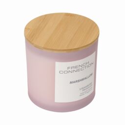 French Connection Marshmallow Strawberry Prosecco Candle Long-Lasting Luxury Gift in Light Pink - Size: XL - thumbnail 3