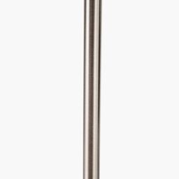 Ruma Set of 2 Elin Brushed Silver & Steel Grey Table Lamp - thumbnail 6