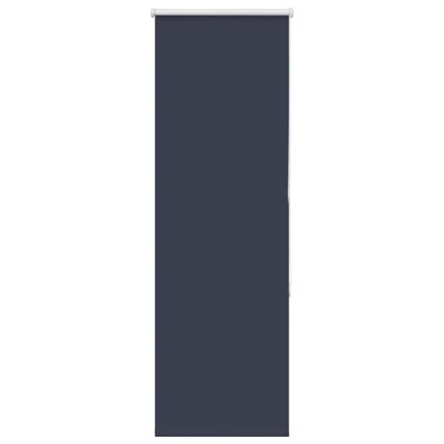 Berkfield Home Roller Blind Blackout Marine 45x150 cm Fabric Width 40.7 cm Polyester in Blue - image 1