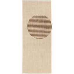 THE RUGS Weatherproof Plain Rug - Indoor Outdoor Durable Easy Clean Minimalist in Beige - Size: 200 cm x 290 cm - thumbnail 7