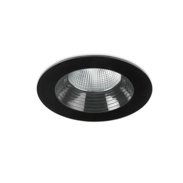 Netlighting Dako Outdoor LED Recessed Downlight Black 17.5cm 1850lm 3000K IP65