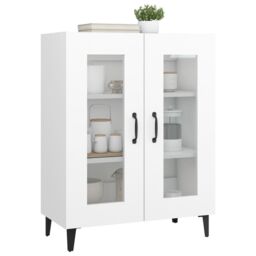Berkfield Home Sideboard White 69.5x34x90 cm Engineered Wood - thumbnail 4