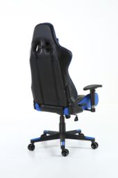 GTForce Pro GT Reclining Sports Racing Office Desk Faux Leather Gaming Chair in Blue - thumbnail 4