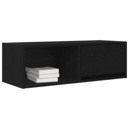 Berkfield Home TV Cabinets 2 pcs Black Oak 80x31x25.5 cm Engineered Wood - thumbnail 4