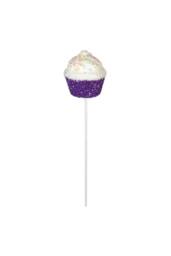 KDMD Purple Frosted Cupcake Pick 60cm - thumbnail 2