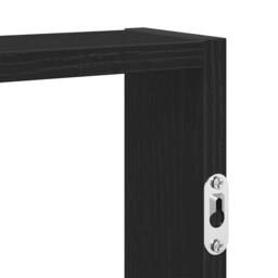 Berkfield Home Wall Shelf Black 43x9x60 cm Engineered Wood - Size: 43 x 9 x 60 cm - thumbnail 7