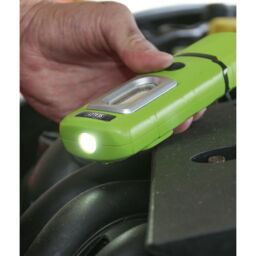 Loops Lightweight Swivel Inspection Light - 3W COB & 1W SMD LED - Rechargeable - Green - thumbnail 5