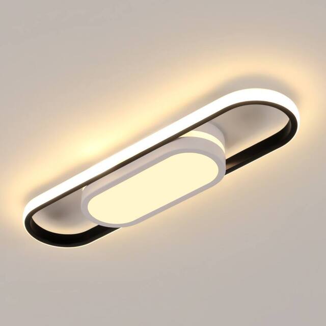 COMELY LED Ceiling Light, 30W oval Acrylic Ceiling Lights, 3000K-6500 K - image 1