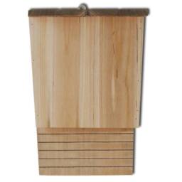 Berkfield Home Bat Houses 4 pcs 22x12x34 cm Wood in Brown - Size: 22 x 12 x 34 cm - thumbnail 4