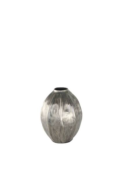 KDMD Antique Silver Eros Seed Metal Vase 19cm H - image 1