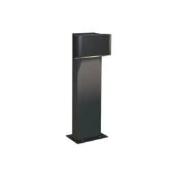 Netlighting Diago LED 1 Light Outdoor Bollard Light Urban Grey IP65 Special Offer - thumbnail 1