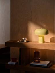 Nordlux Indoor Table lamp Yellow Metal E27 White Inner - Mains Powered, IP20 - thumbnail 5