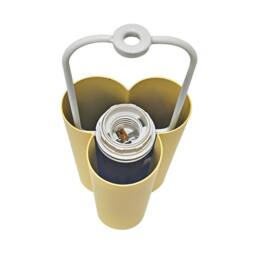 Nordlux Indoor Table lamp Yellow Metal E27 White Inner - Mains Powered, IP20 - thumbnail 3