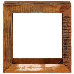 Berkfield Home Stool 40x30x40 cm Solid Reclaimed Wood in Brown - Size: 40 x 30 x 40 cm - thumbnail 3