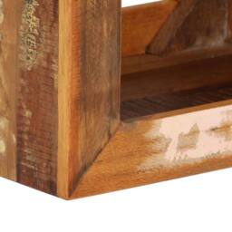 Berkfield Home Stool 40x30x40 cm Solid Reclaimed Wood in Brown - Size: 40 x 30 x 40 cm - thumbnail 7