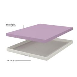 DS Living Revive 5cm Memory Foam Mattress Topper - Double in Off-White - Size: Single - thumbnail 4