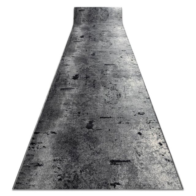 RugsX Anti-Slip Marl Runner in Grey - Size: 100 cm x 430 cm - image 1