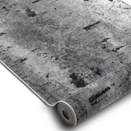 RugsX Anti-Slip Marl Runner in Grey - Size: 100 cm x 430 cm - thumbnail 2