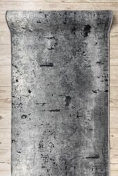 RugsX Anti-Slip Marl Runner in Grey - Size: 100 cm x 430 cm - thumbnail 4