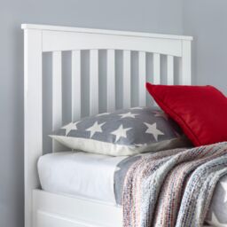 Bedmaster Quest Wooden 3 Drawer Bed in White - Size: Single - thumbnail 4