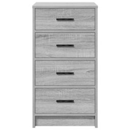 Berkfield Home Sideboard Grey Sonoma 40x41x75 cm Engineered Wood - Size: 40 x 41 x 75 cm - thumbnail 7