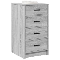 Berkfield Home Sideboard Grey Sonoma 40x41x75 cm Engineered Wood - Size: 40 x 41 x 75 cm - thumbnail 3