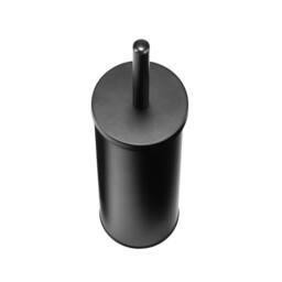 NESTLUNE Black Toilet Brush & Holder Set Modern Bathroom - thumbnail 3