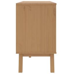 Berkfield Home Beautiful Drawer Cabinet OLDEN Grey & Brown Solid Wood Pine - thumbnail 8