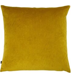 Ashley Wilde Nevado Velvet Houndstooth Cushion in Gold - thumbnail 2