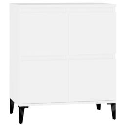 Berkfield Home Sideboard White 60x35x70 cm Engineered Wood - Size: 60 x 35 x 70 cm - thumbnail 1
