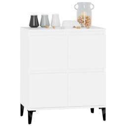Berkfield Home Sideboard White 60x35x70 cm Engineered Wood - Size: 60 x 35 x 70 cm - thumbnail 4