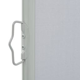 Berkfield Home Patio Retractable Side Awning 140 x 300 cm Grey - thumbnail 4