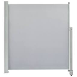 Berkfield Home Patio Retractable Side Awning 140 x 300 cm Grey - thumbnail 2