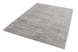 The Rug Shop UK Handmade Luxurious Modern Plain Easy To Clean Area Rug in Silver - Size: 160 cm x 230 cm - thumbnail 6