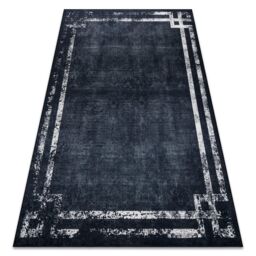 RugsX Andre Rug in Black - Size: 120 cm x 170 cm - thumbnail 1