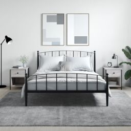 Berkfield Home Bedside Cabinets 2 pcs Grey Sonoma 40x42x50 cm Engineered Wood - Size: 40 x 42 x 50 cm - thumbnail 1