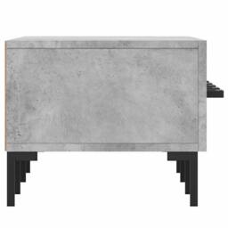 Berkfield Home TV Cabinet Concrete Grey 150x36x30 cm Engineered Wood - Size: 150 x 36 x 30 cm - thumbnail 7