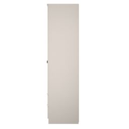 Ready Assembled 2 U Norway Tall 2 Door 2 Drawer Robe (Ready Assembled) in Taupe - Size: Large - thumbnail 2