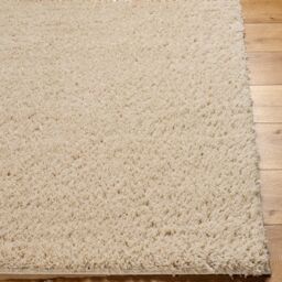 Livabliss Moda Shag-Solid Color Blue Beige Pink Grey Soft Plush Pile Living Bedroom Rug - Size: 160 cm diameter - thumbnail 5