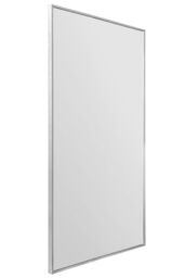 "MirrorOutlet Silver Aluminium Edged Wall Leaner Mirror 68"" X 33"" (174 X 85CM) - Size: 1 Pack" - thumbnail 3