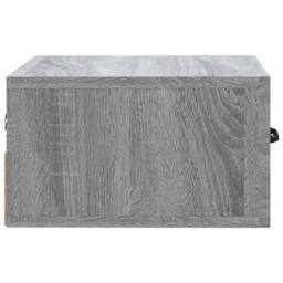 Berkfield Home Stunning Wall-mounted Bedside Cabinets 2 pcs Grey Sonoma 35x35x20 cm - Size: 35 x 35 x 20 cm - thumbnail 8