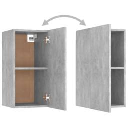 Berkfield Home TV Cabinets 7 pcs Concrete Grey 30.5x30x60 cm Engineered Wood - thumbnail 5