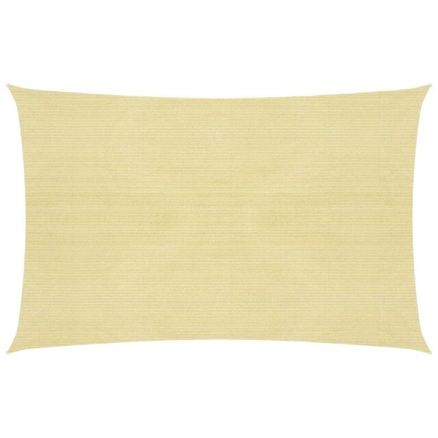 Berkfield Home Sunshade Sail 160 g/m ² Beige 2.5x3 m HDPE - image 1