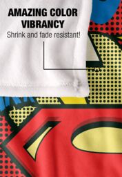 Warner Brothers Superman Officially Licensed Silky Touch Super Soft Throw Blanket 152 x 127 cm in White - thumbnail 4
