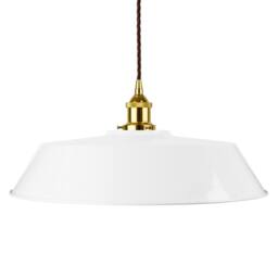 SE Home White Large Chancery Pendant Light - Gold - Brown Twisted - thumbnail 1
