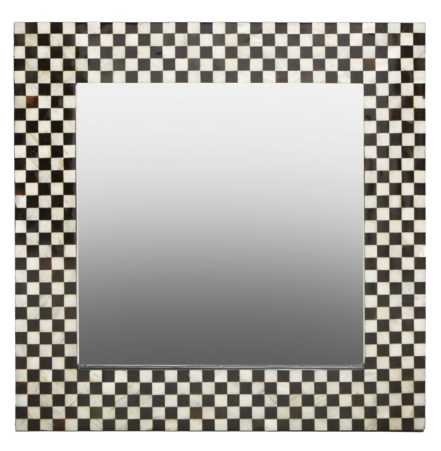 Orsina Obra Mother of Pearl Wall Mirror - image 1