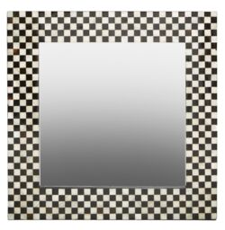 Orsina Obra Mother of Pearl Wall Mirror - thumbnail 1